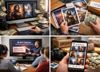 How to Make Money With AI-Generated Images in 2026 (Complete Step-by-Step Guide)